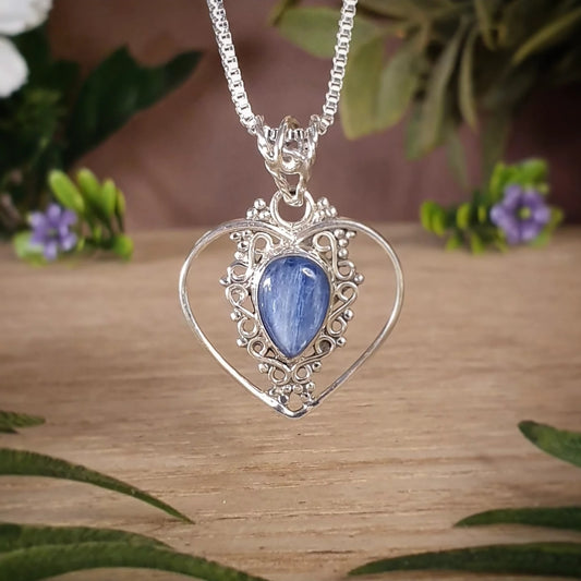 Blue Kyanite Pendant (mx859)