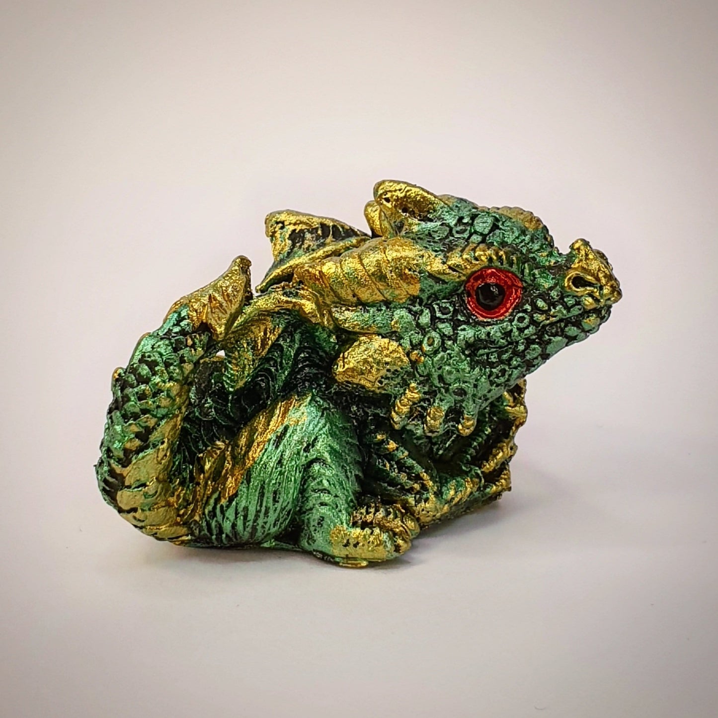 Dragon Figurine - Baby Green (drag01)