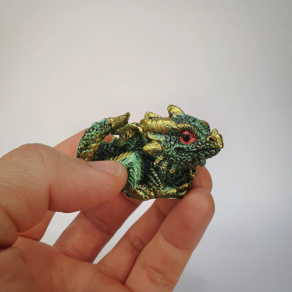Dragon Figurine - Baby Green (drag01)