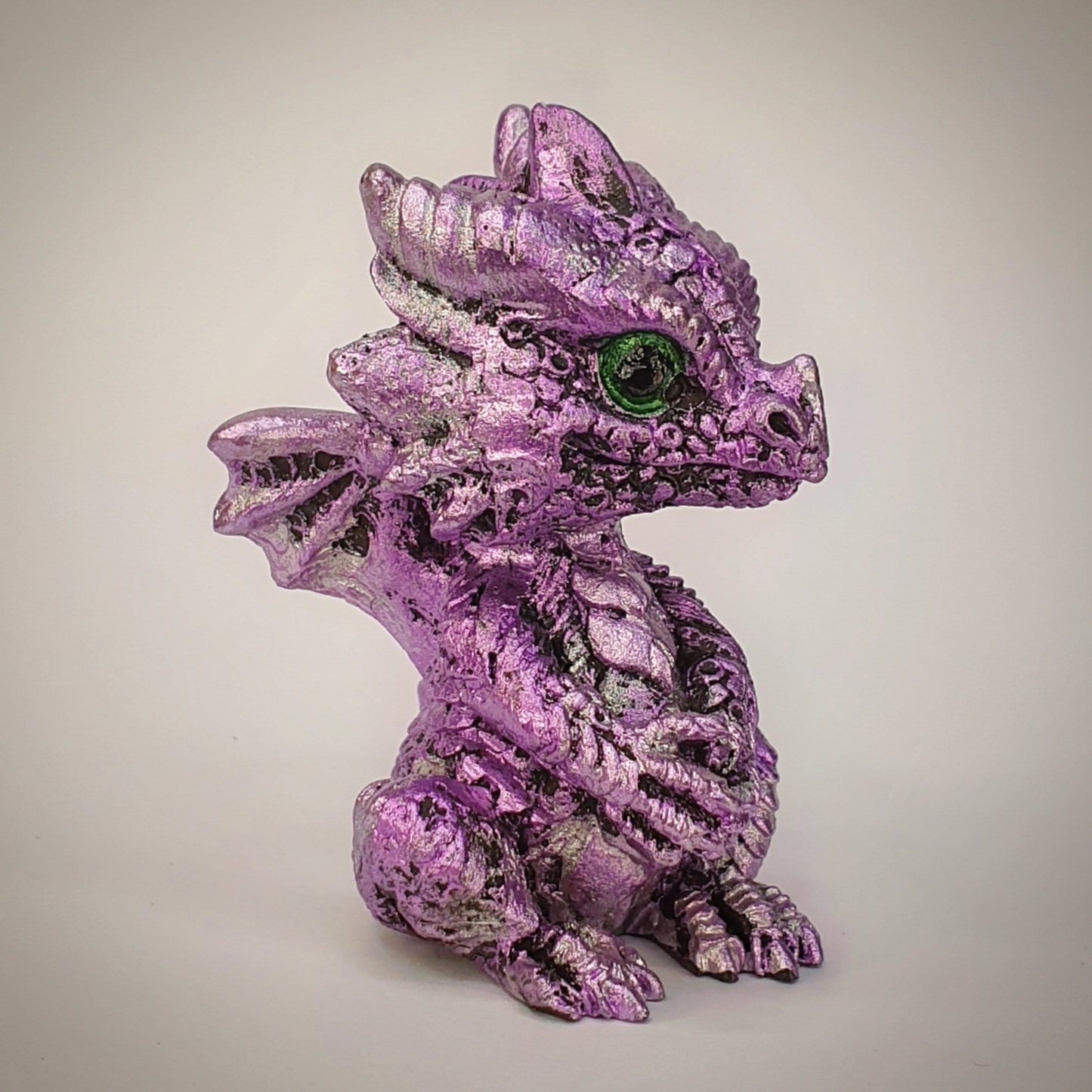Dragon Figurine - Baby Purple (drag03)