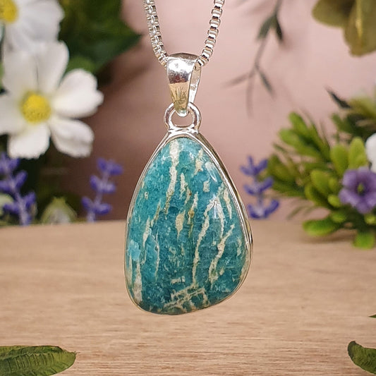 Amazonite Pendant (ZX268)