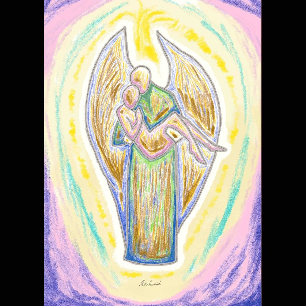 Angel Hugs (Poster)