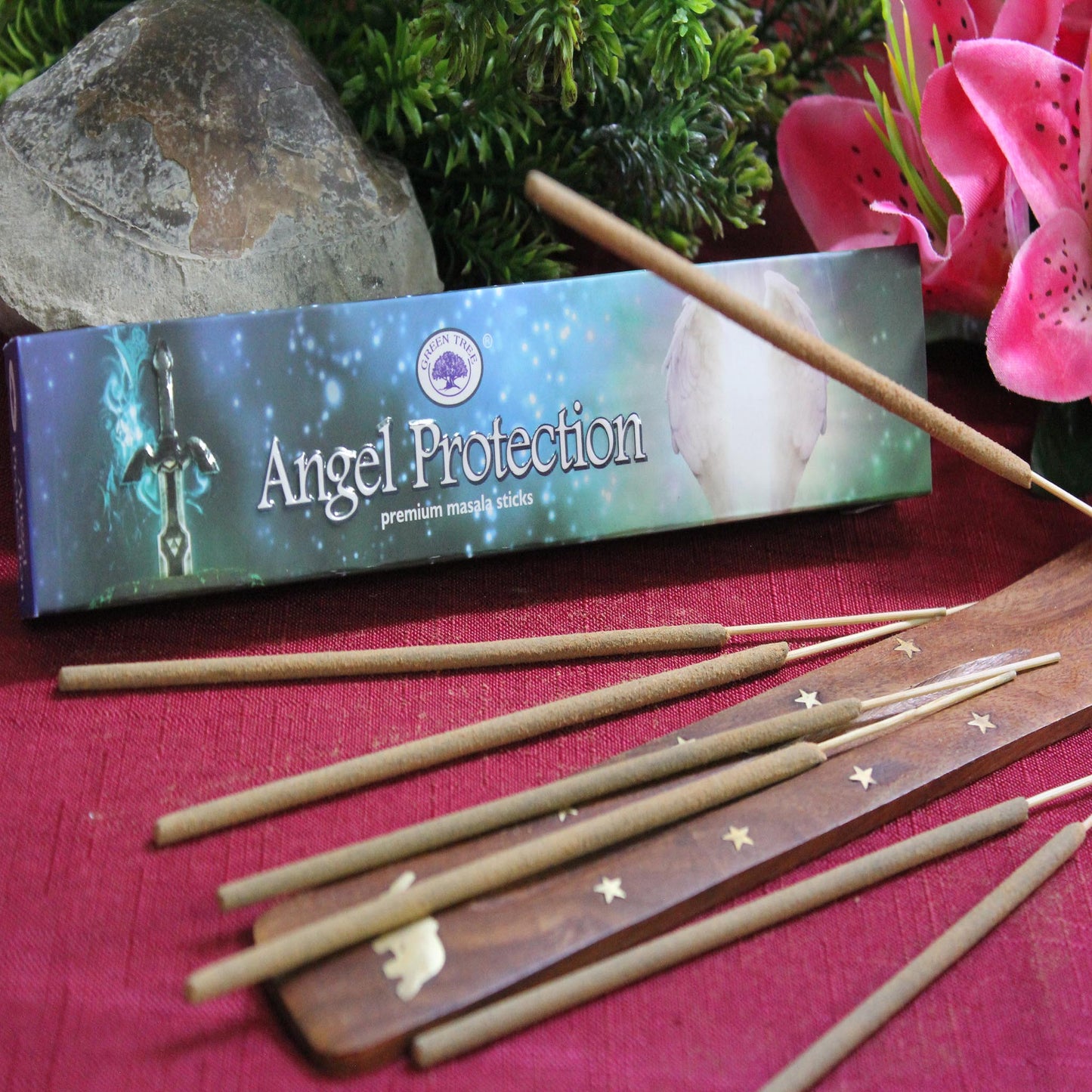 Angel Protection Incense by Green Tree Candle Company (Inc033)