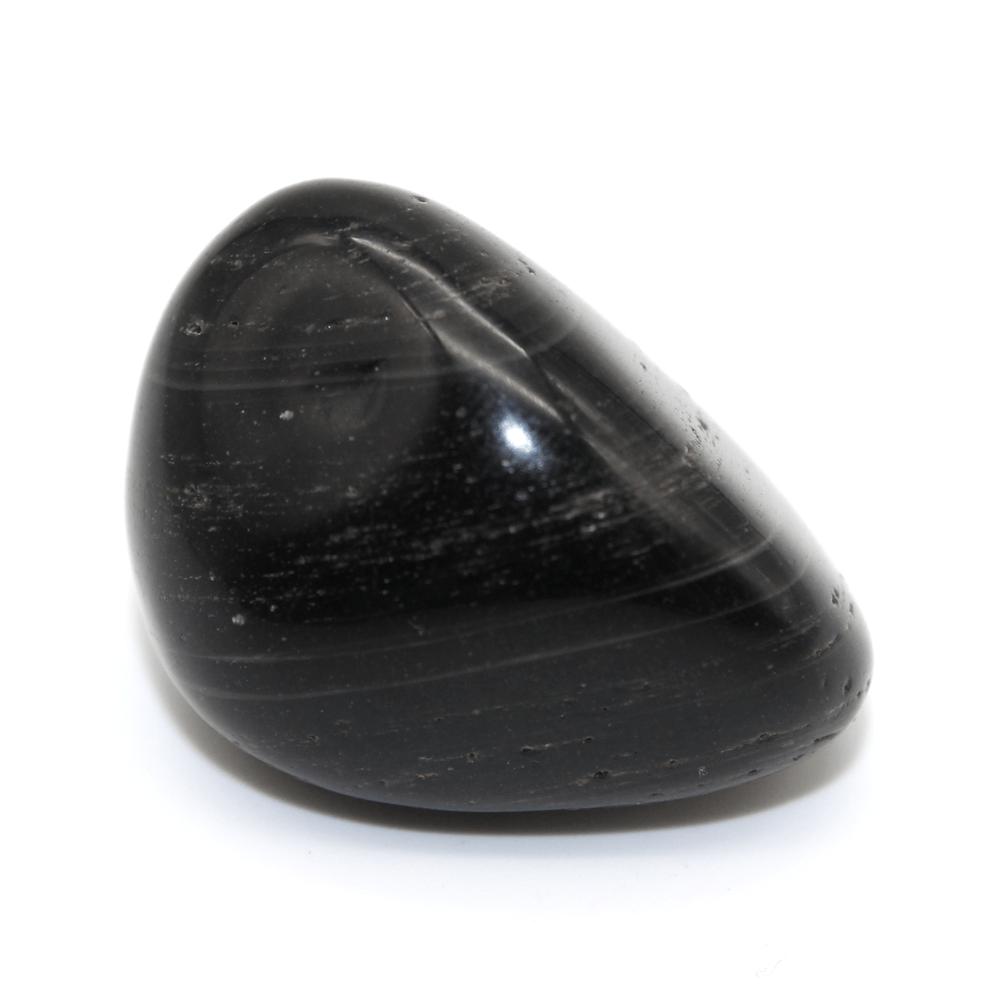 Black Obsidian Tumbled