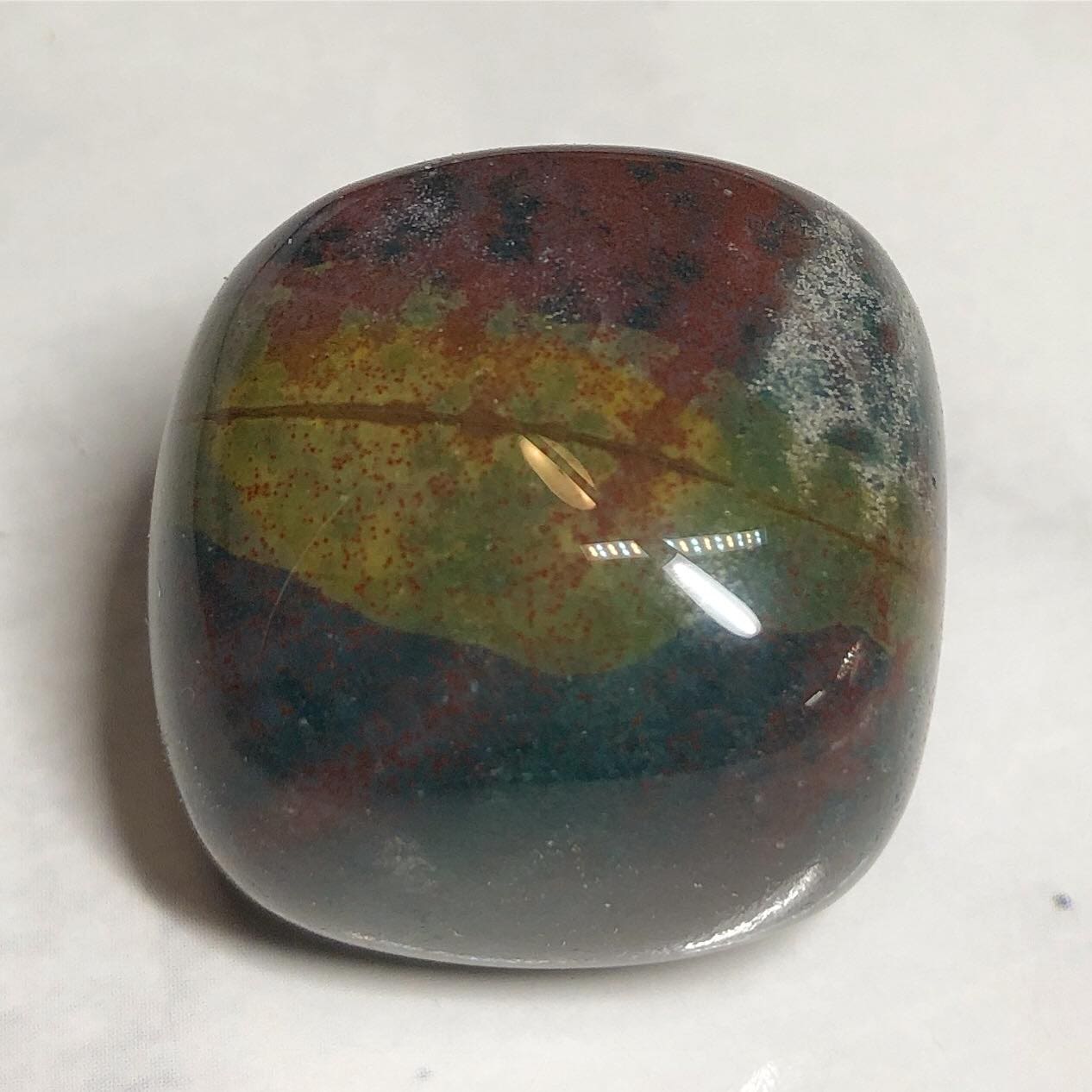 Bloodstone (Heliotrope) Tumbled