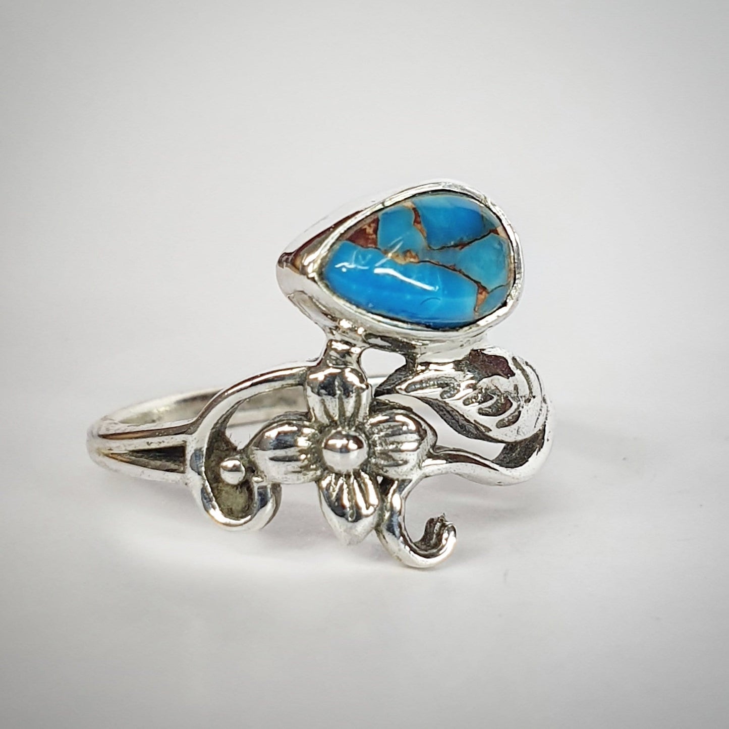 Turquoise Ring - Size 6 / L (SSR51)