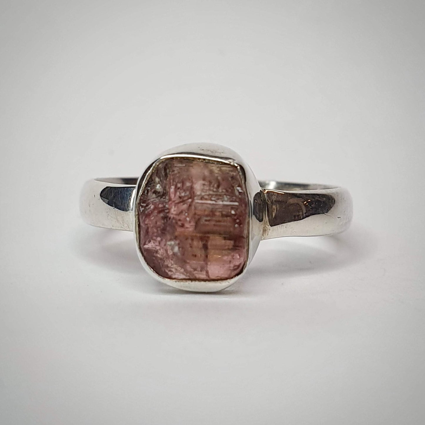 Pink Tourmaline Ring Size 8 / Q - ON SALE