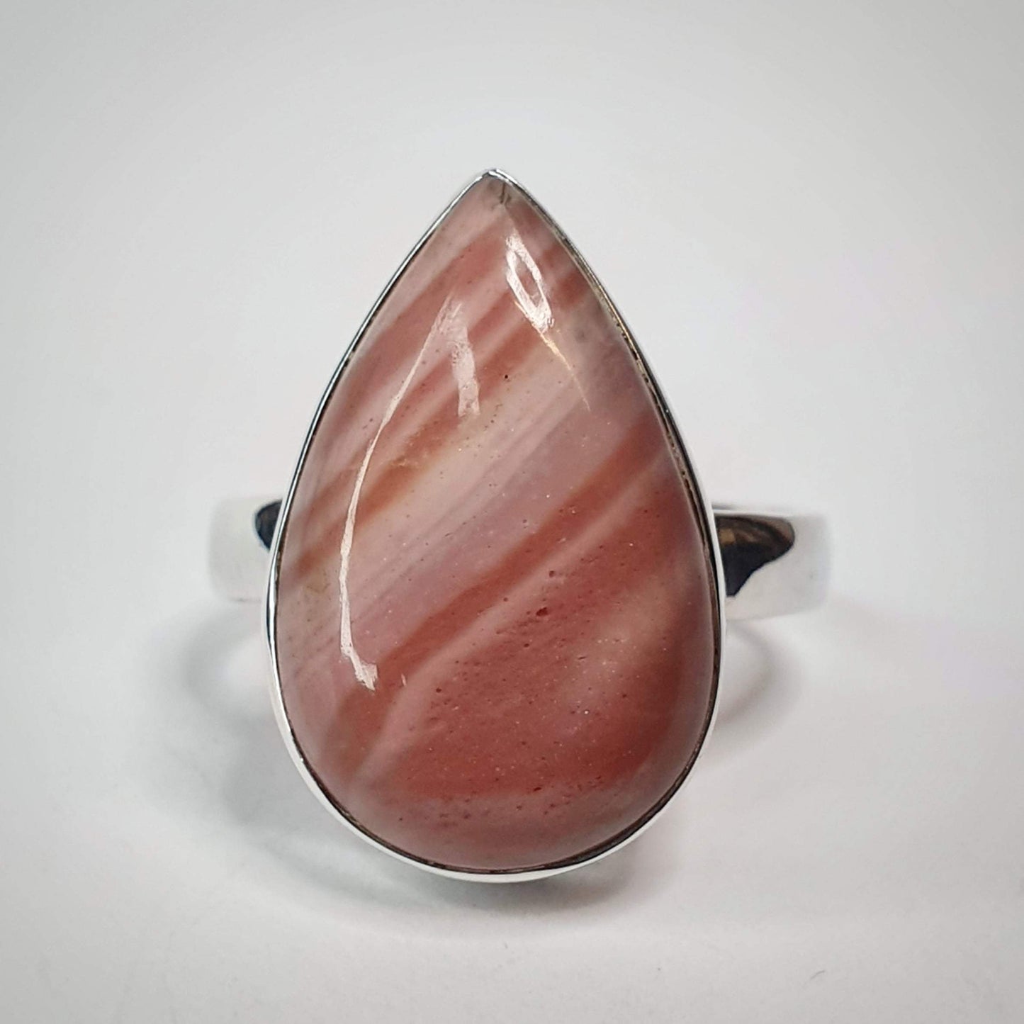 Pink Opal Ring - Size 8.5/R - ON SALE