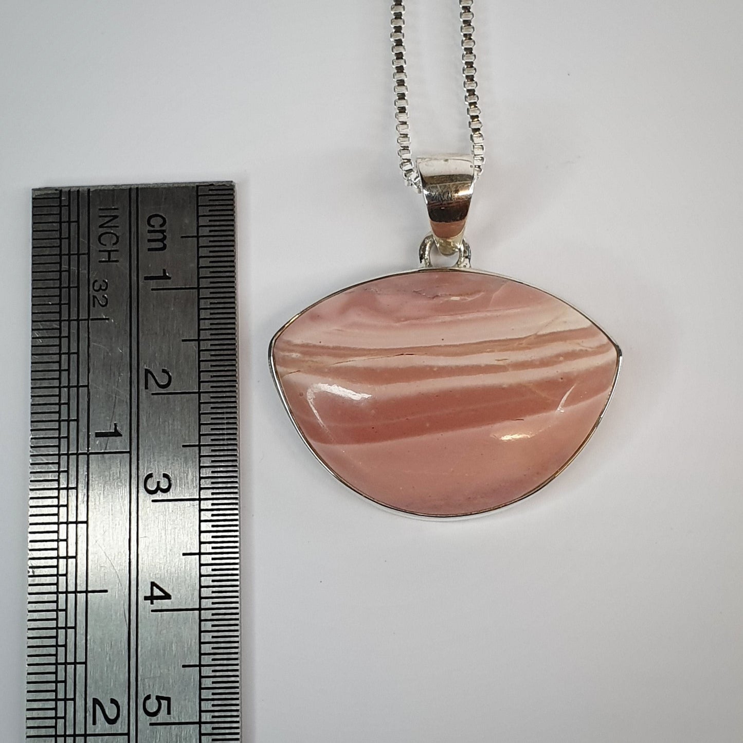 Pink Opal Pendant - ON SALE
