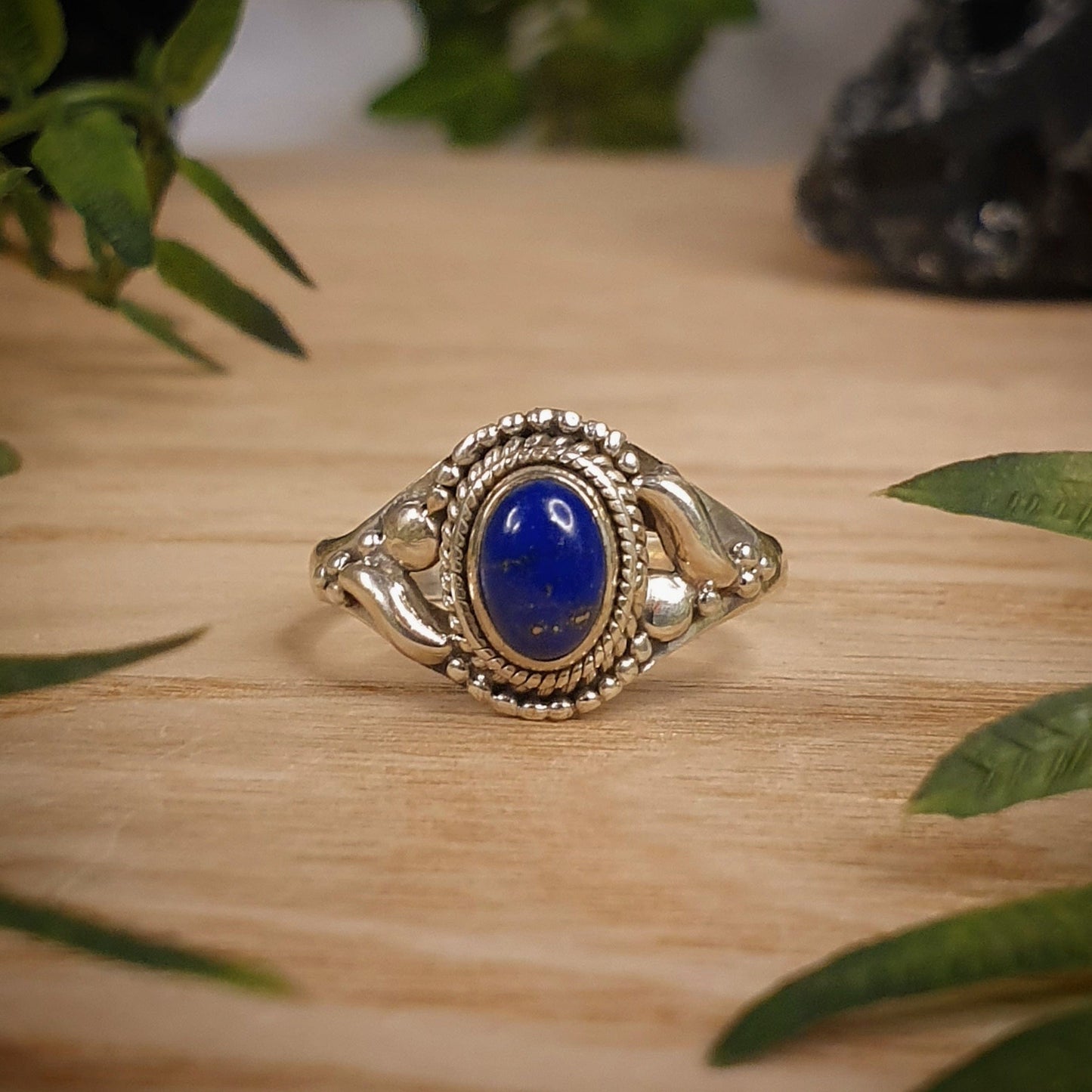 Lapis Lazuli Ring - Size 7.5 / P (JX333)