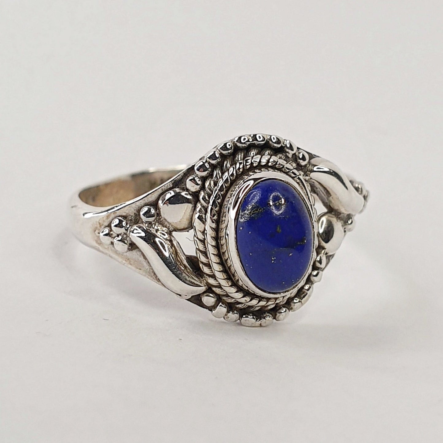 Lapis Lazuli Ring - Size 7.5 / P (JX333)