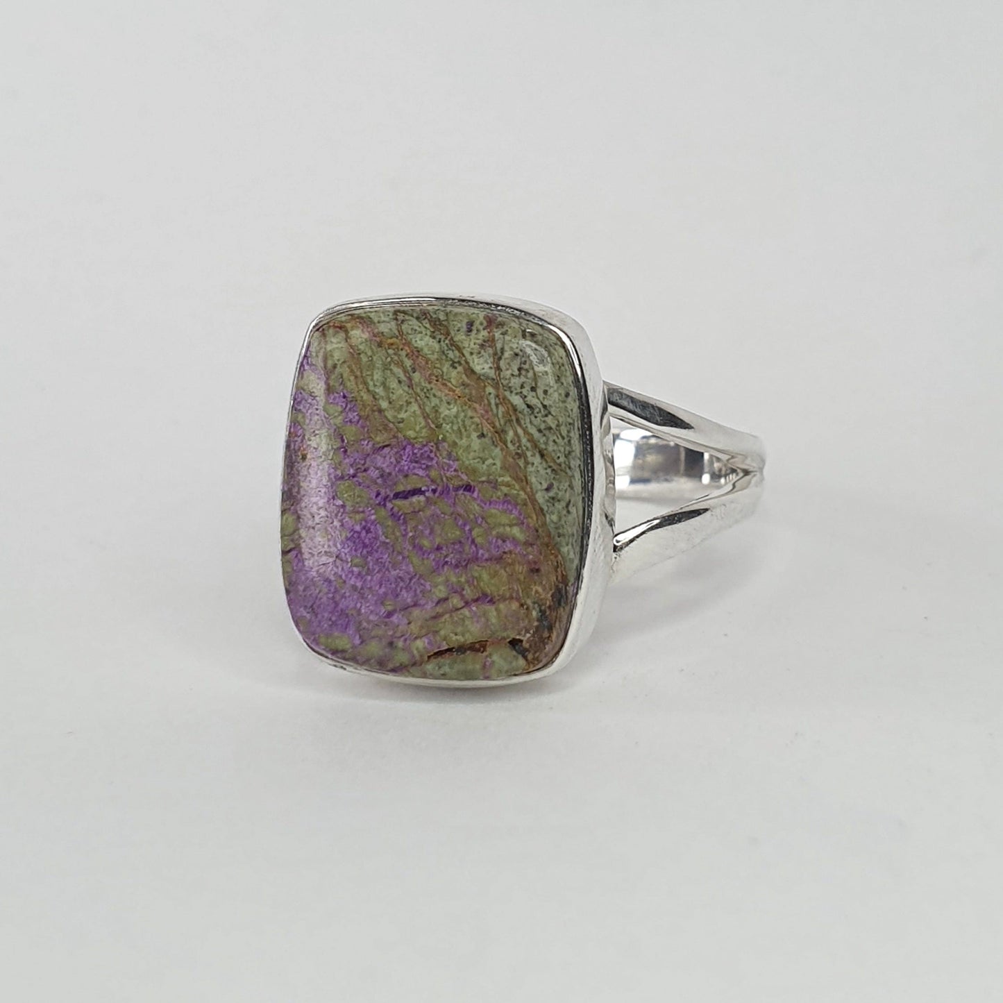 Stitchtite and Serpentine Ring - ON SALE