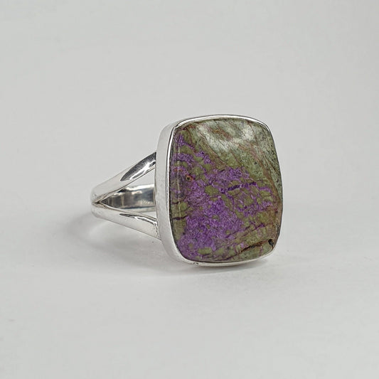 Stitchtite and Serpentine Ring - ON SALE