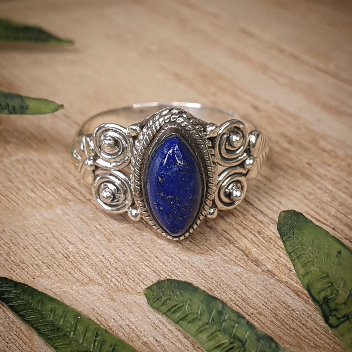 Lapis Lazuli Ring - Size 7 / O (ZX045)