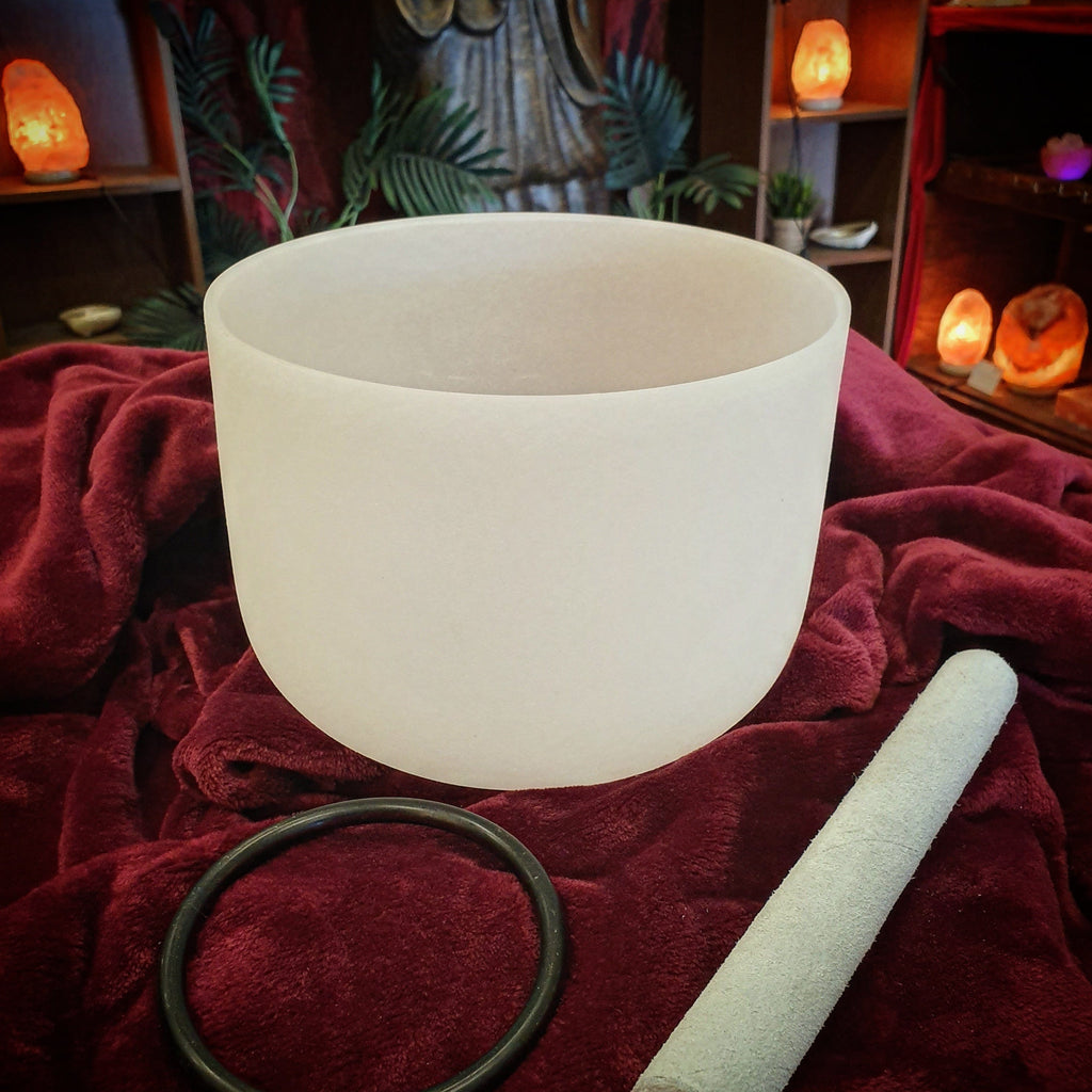 Throat Chakra - Crystal Singing Bowl - In Store Pick Up Only