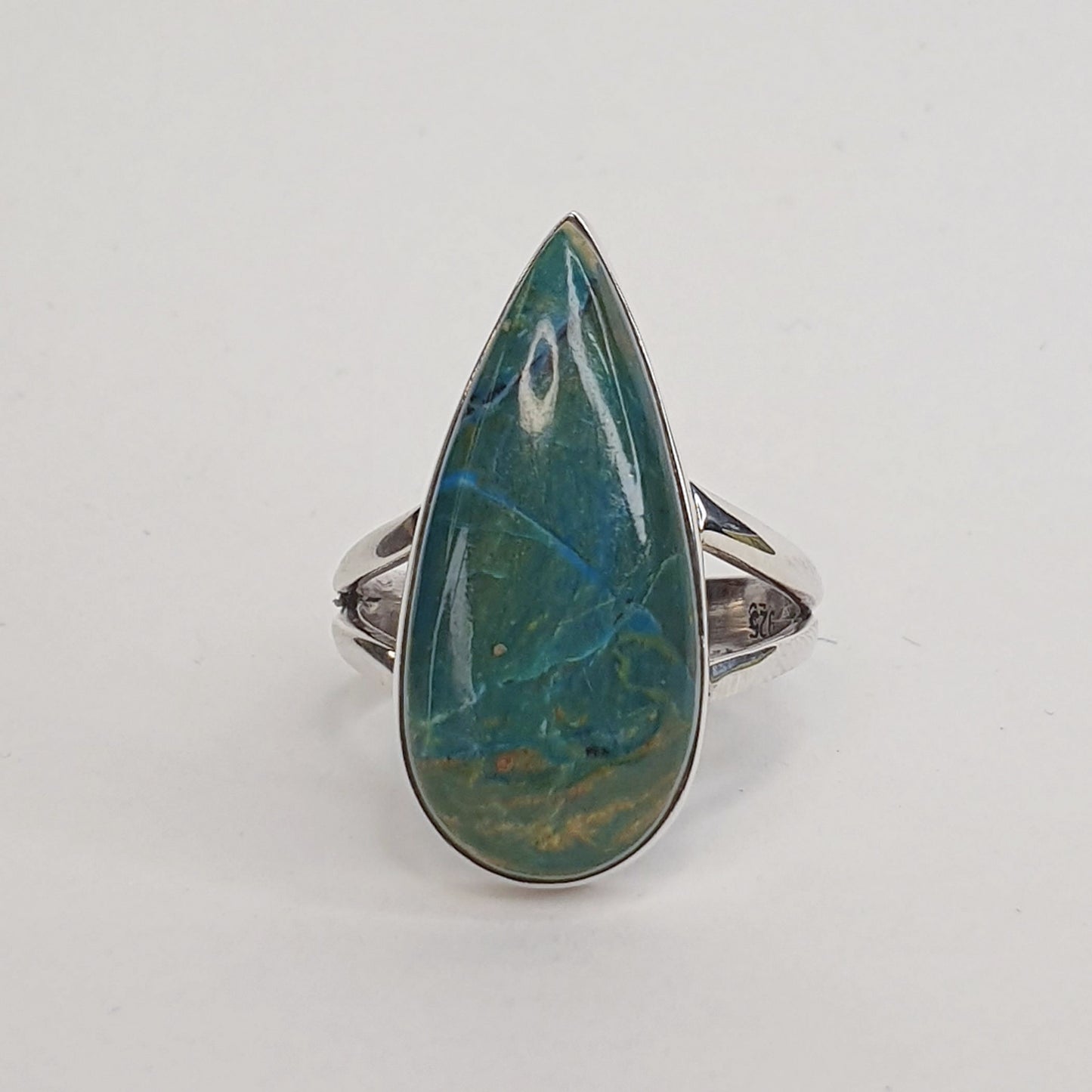Chrysocolla Ring - Size 6.5 - ON SALE