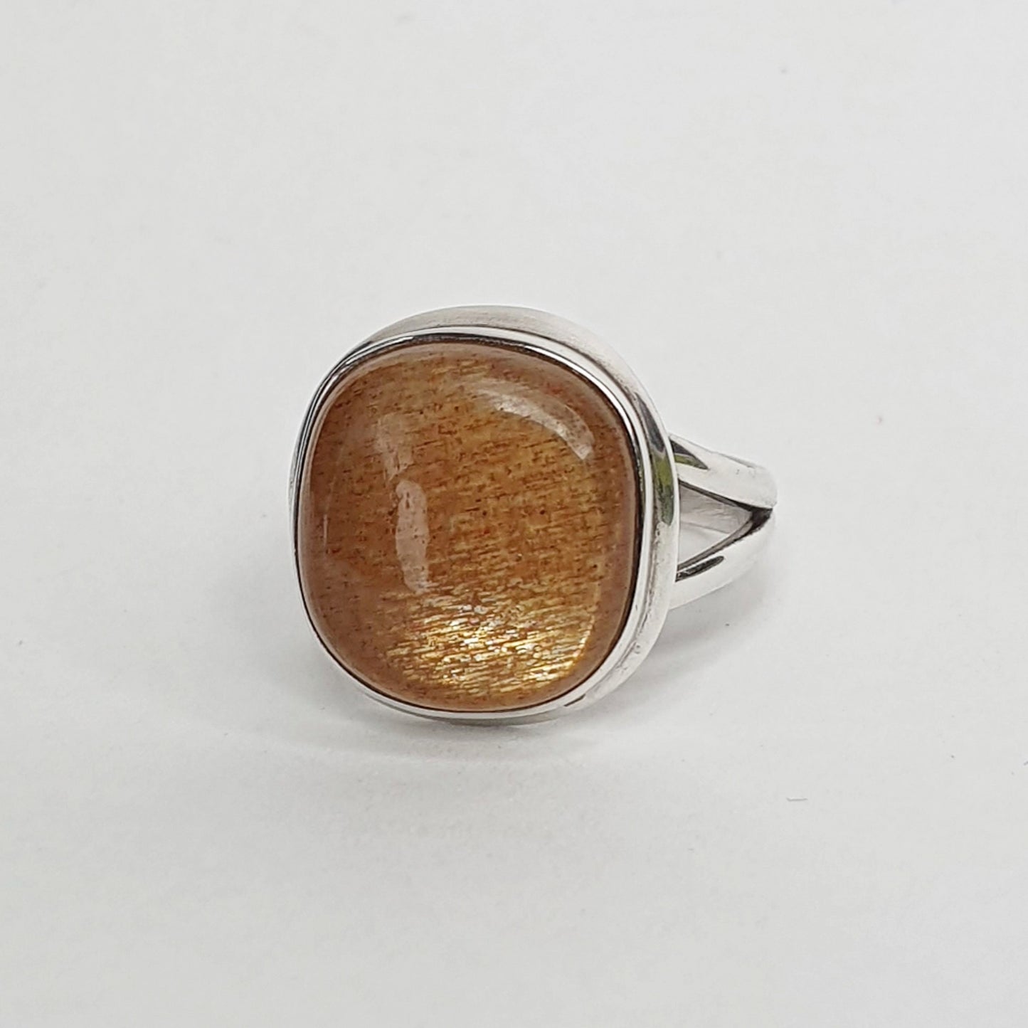 Golden Sunstone Ring - Size 7 / O - ON SALE