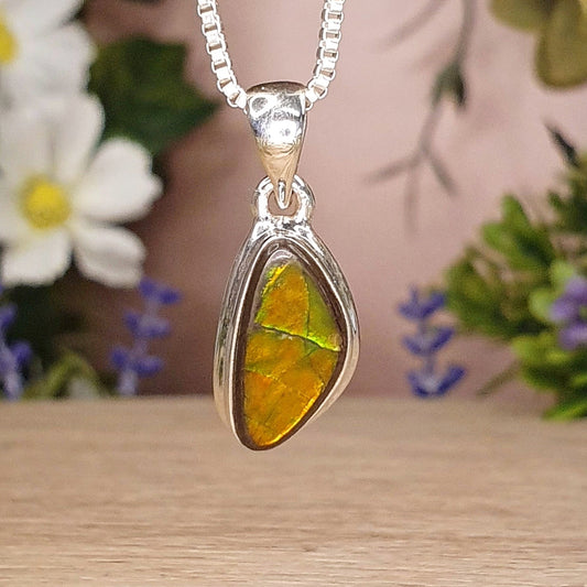 Ammolite Pendant (ZX306)