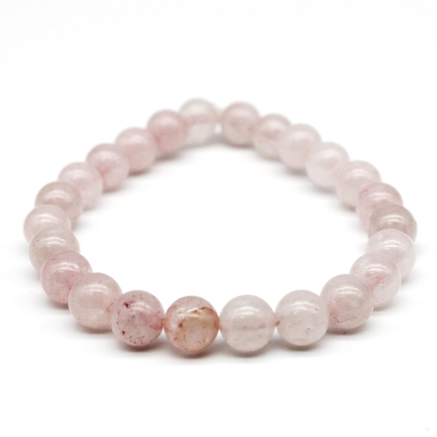 Rose Quartz Beaded Bracelet