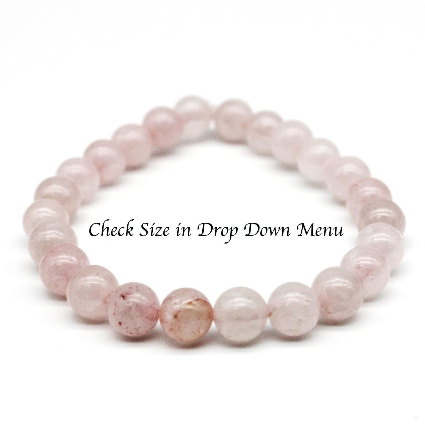 Rose Quartz Beaded Bracelet